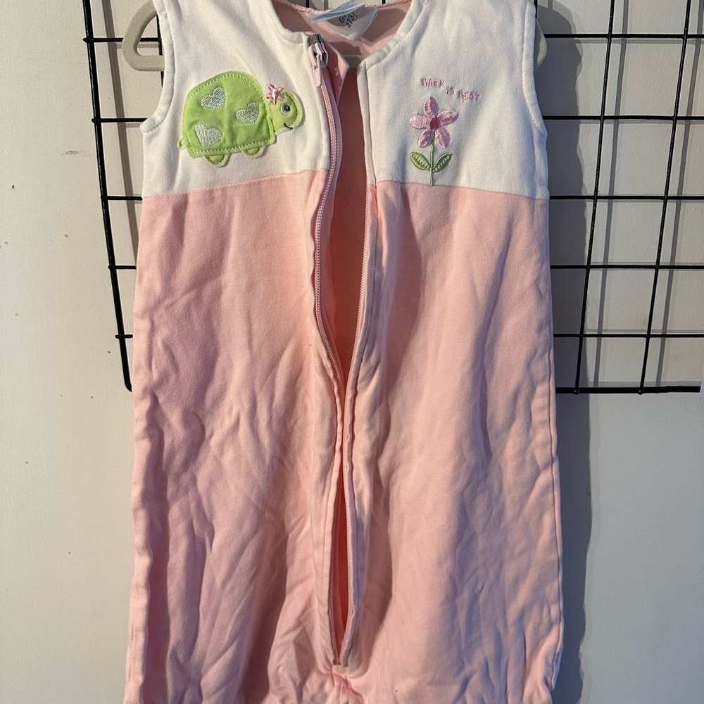 Halo SleepSack, pink and white